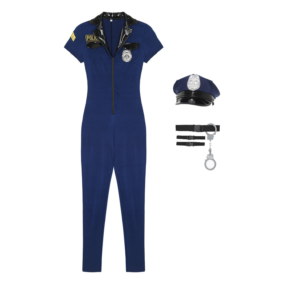 Déguisement Policier Homme 7 Pièces – Tailles M à XXL