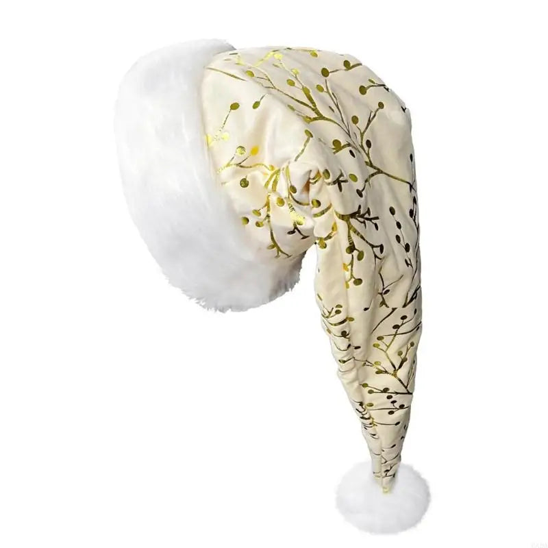 Bonnet de Noël Motif Doré
