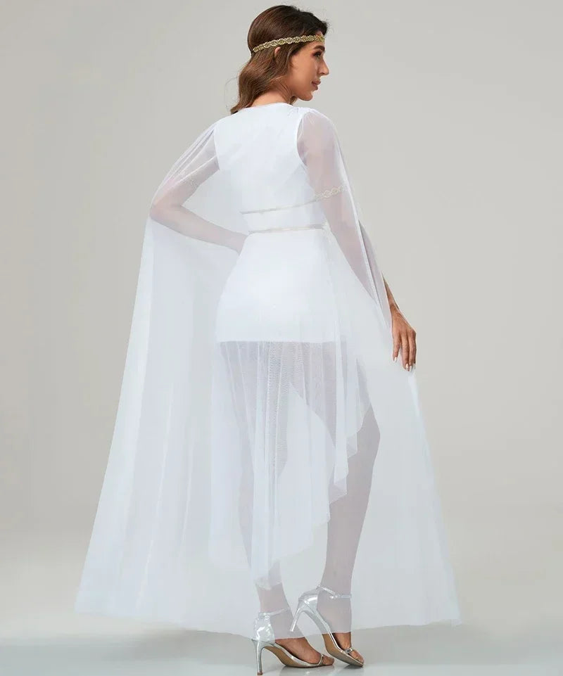 Robe Déesse Grecque Blanche Sexy