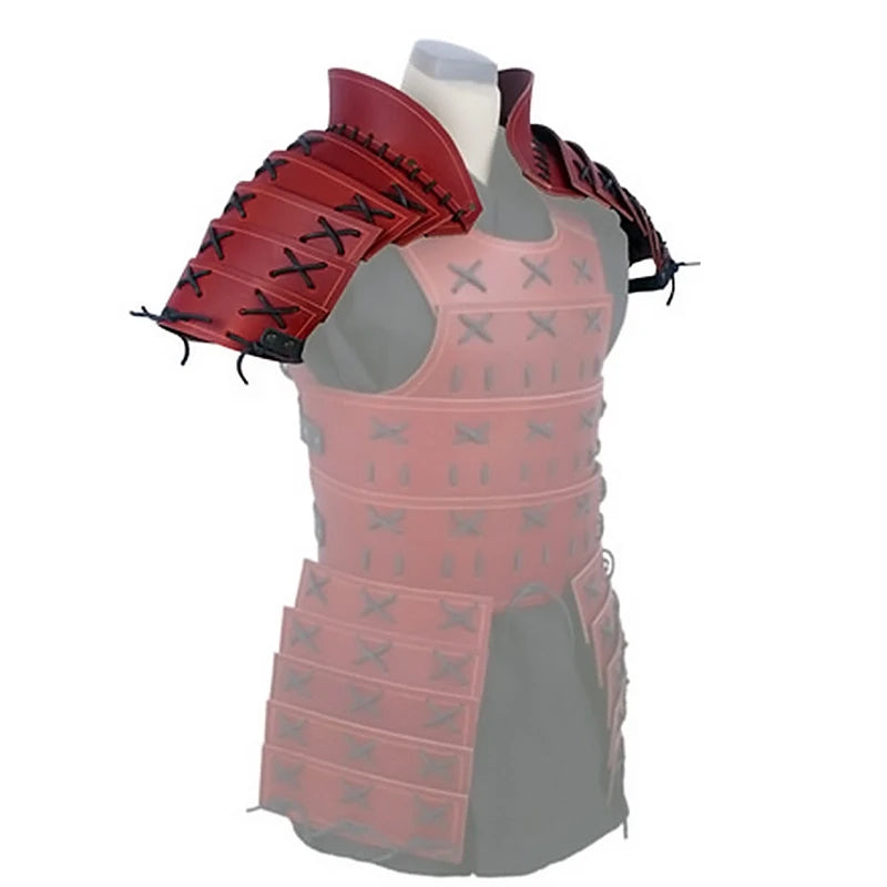 Épaulettes d'Armure en Simili-Cuir – Samouraï, Viking, Gladiateur – vue 4