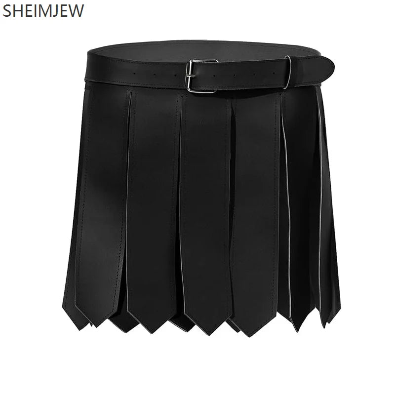 Costume Guerrier Gladiateur Homme en Cuir – vue 2