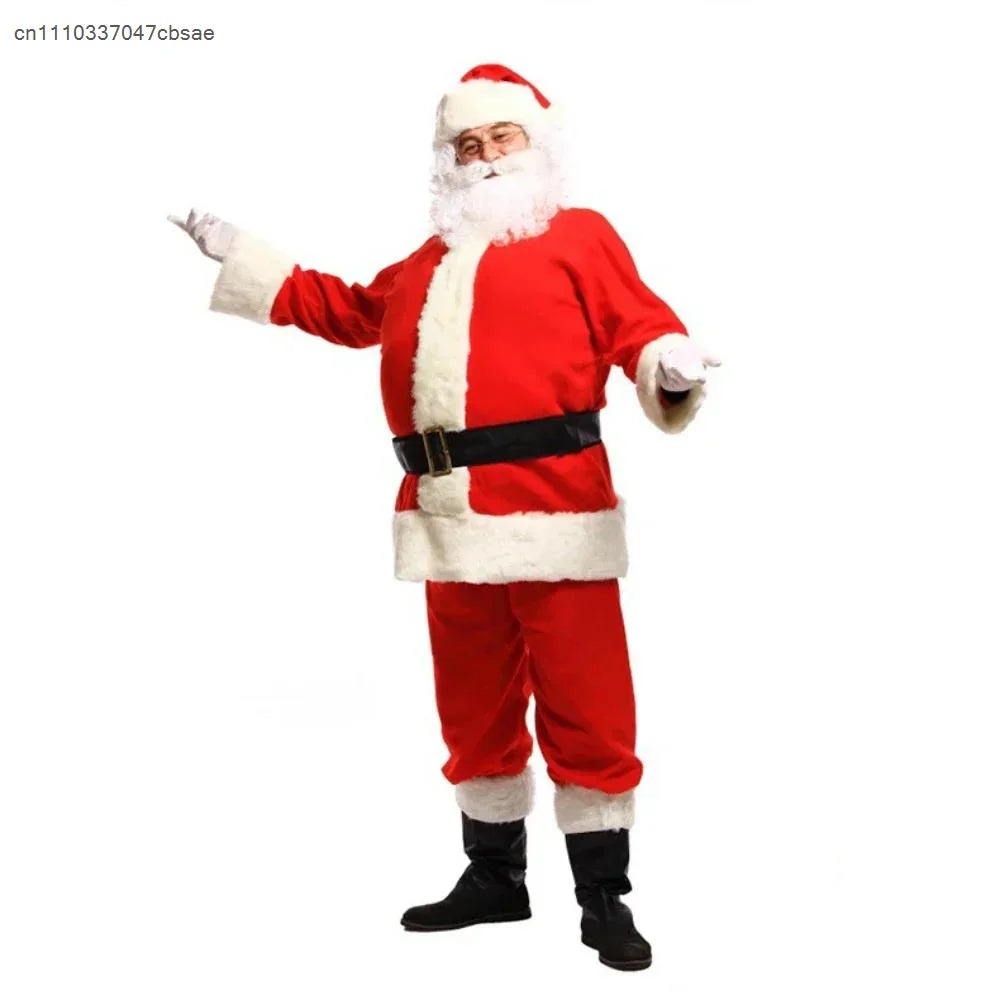 Costume Père Noël de Fête – Tenue de Scène