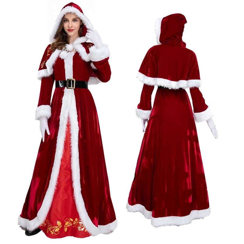Costume Père Noël de Luxe Homme ou Femme – M à 3XL