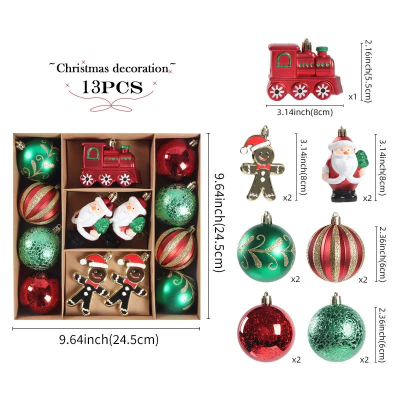 Décorations Sapin de Noël – Quatre Modèles A1 à A4