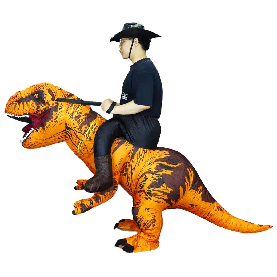 Déguisement T-Rex Gonflable Adulte – Six Coloris