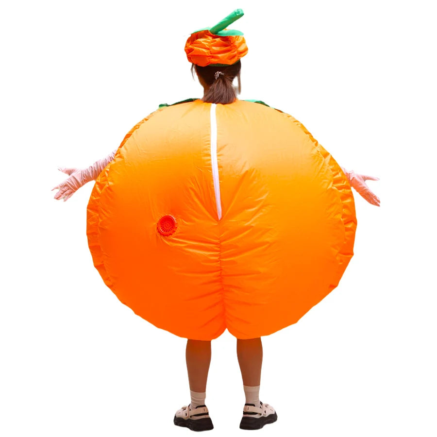 Déguisement Citrouille Gonflable Adulte – Taille Unique