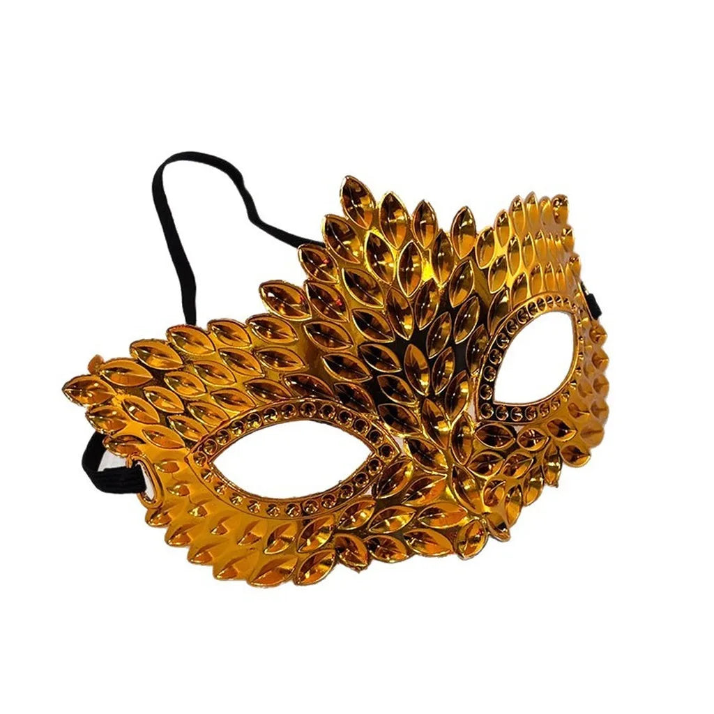 Masque vénitien de mascarade – 6 coloris – vue 2