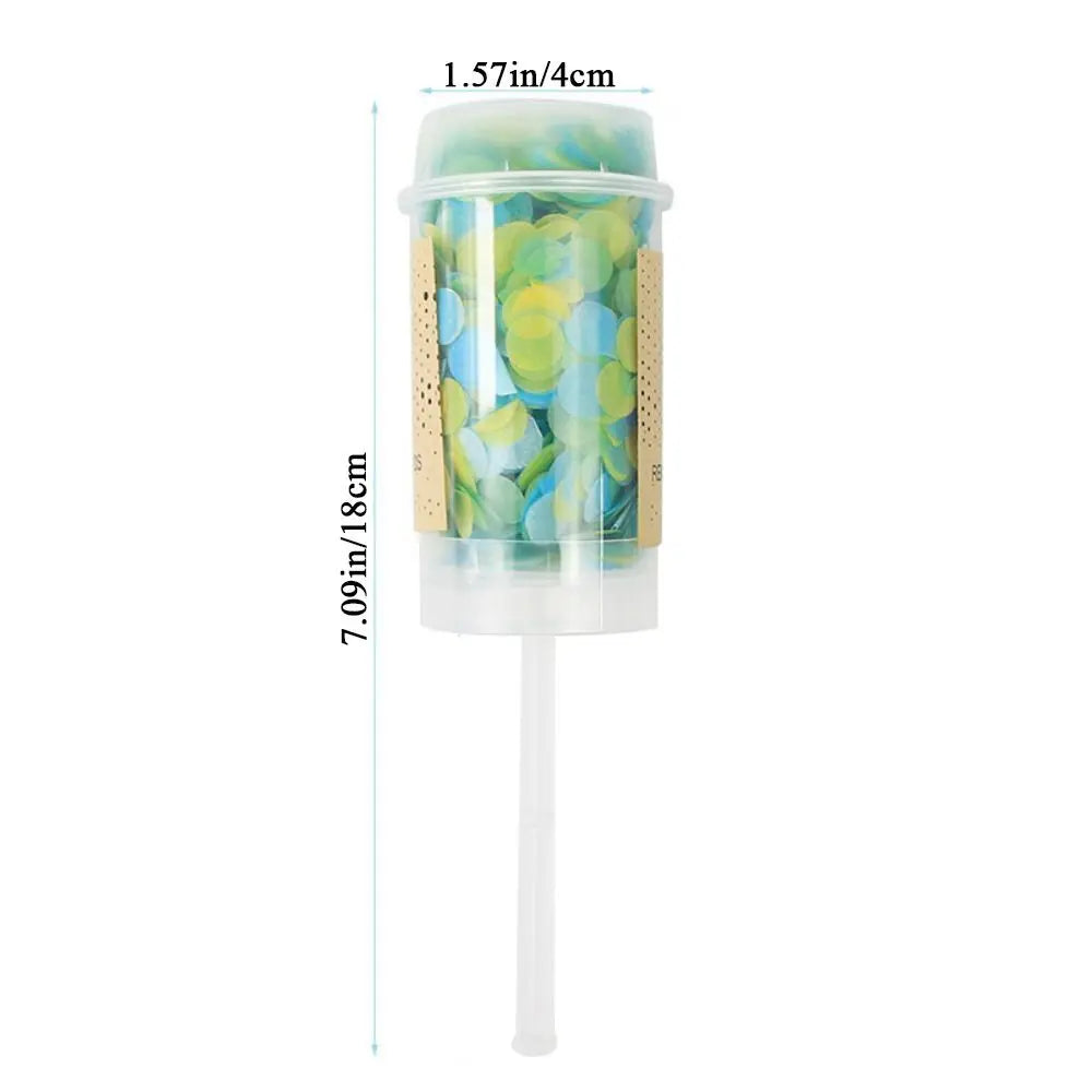 Canons à Confettis Ronds Colorés Baby Shower Mariage – vue 5