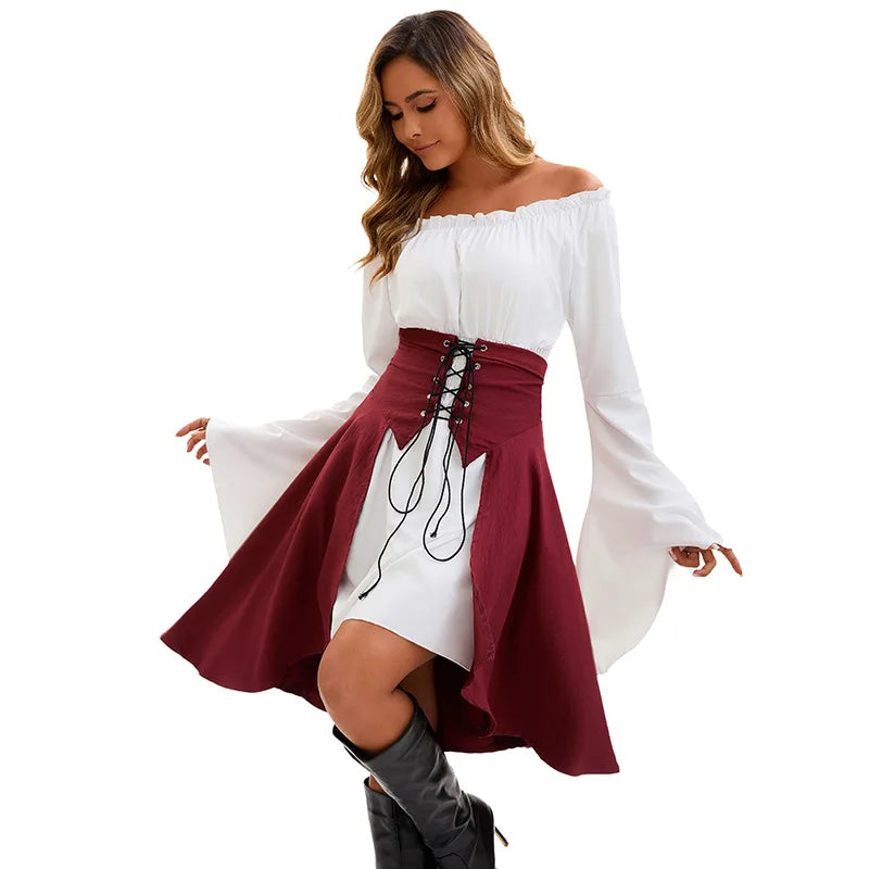 Déguisement Pirate Sexy – Chemise et Jupe – vue 2