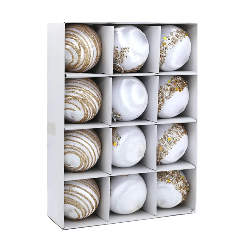 Lot de 12 Boules de Noël 6cm Incassables - Décoration Sapin – vue 13