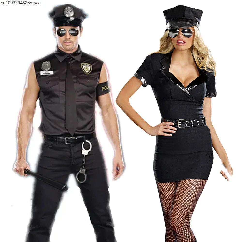 Déguisement Policier et Policière Couple