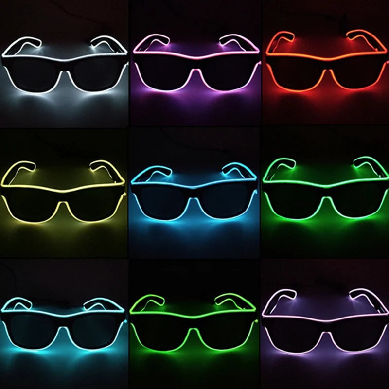 Lunettes LED Néon de Soirée – vue 4