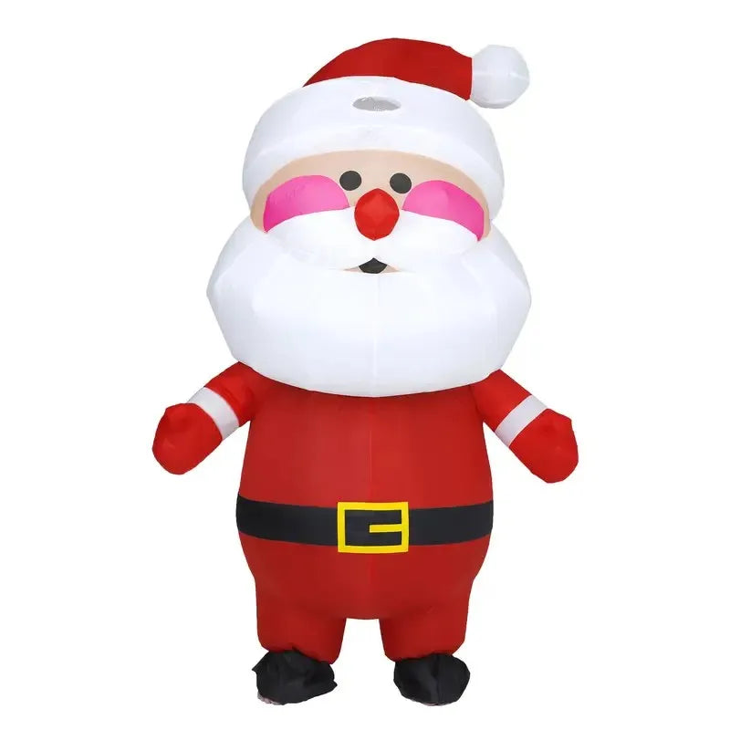 Déguisement Gonflable Père Noël Grosse Tête