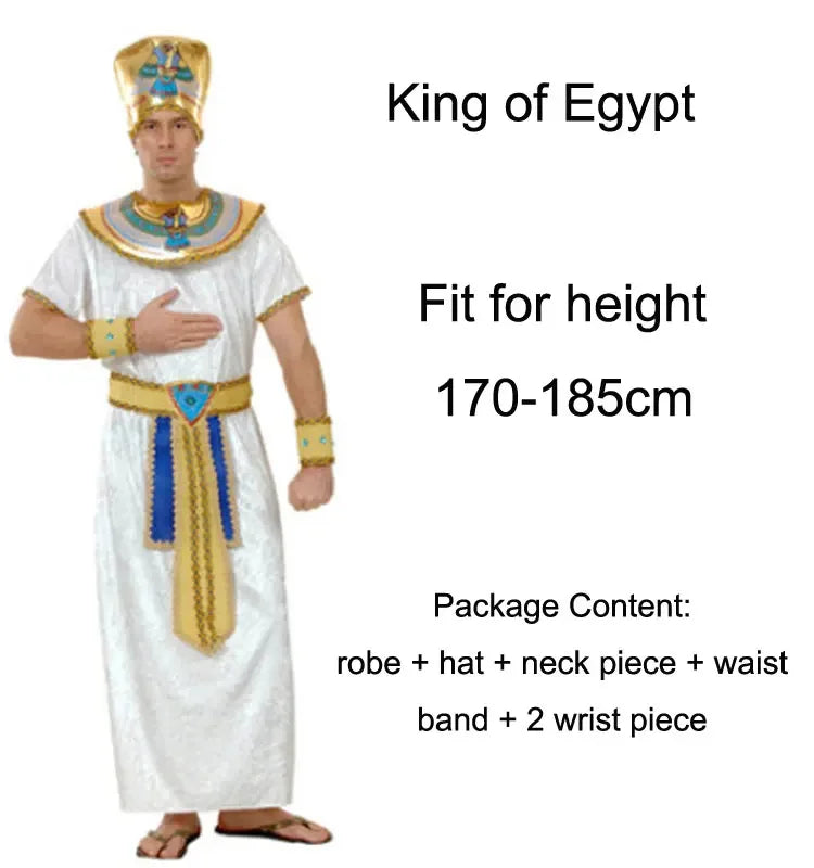 Déguisement Égypte Antique Famille – Pharaon, Reine et Cléopâtre – vue 8