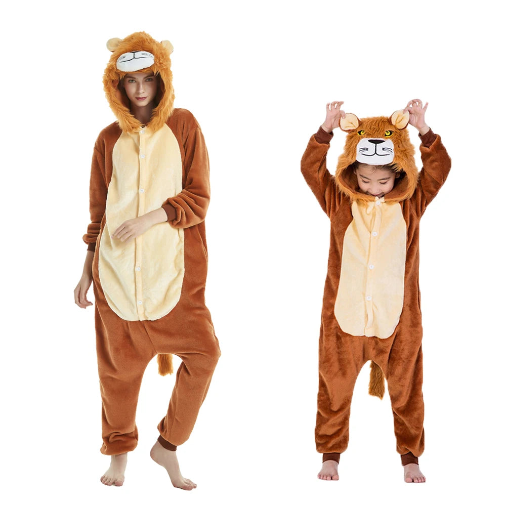 Combinaison Pyjama Lion Adulte