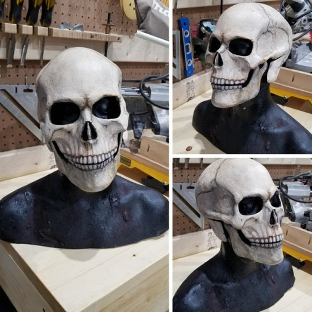 Masque Crâne Intégral en Latex