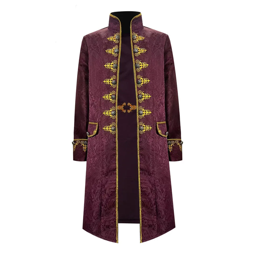 Manteau de Pirate Long Rétro Homme – vue 8