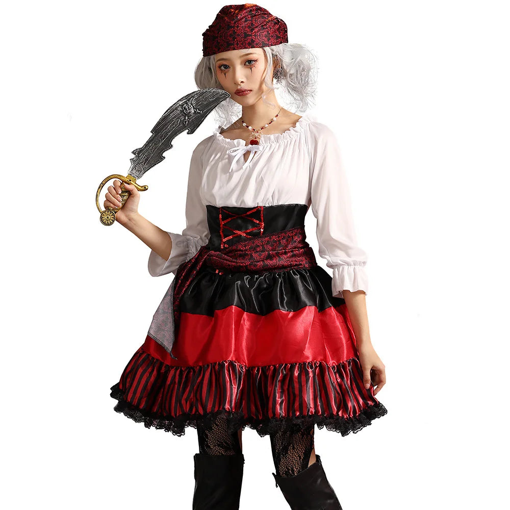 Déguisement Reine des Pirates Femme
