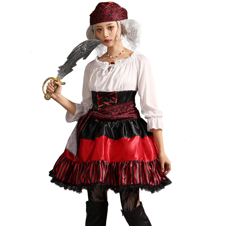 Déguisement Reine des Pirates Femme