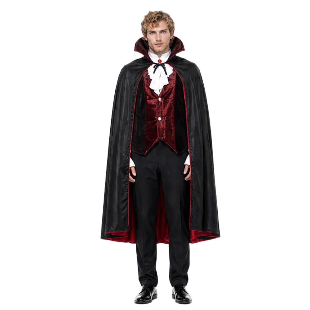 Costume Vampire Gentleman Homme – Ensemble avec Cape – vue 4