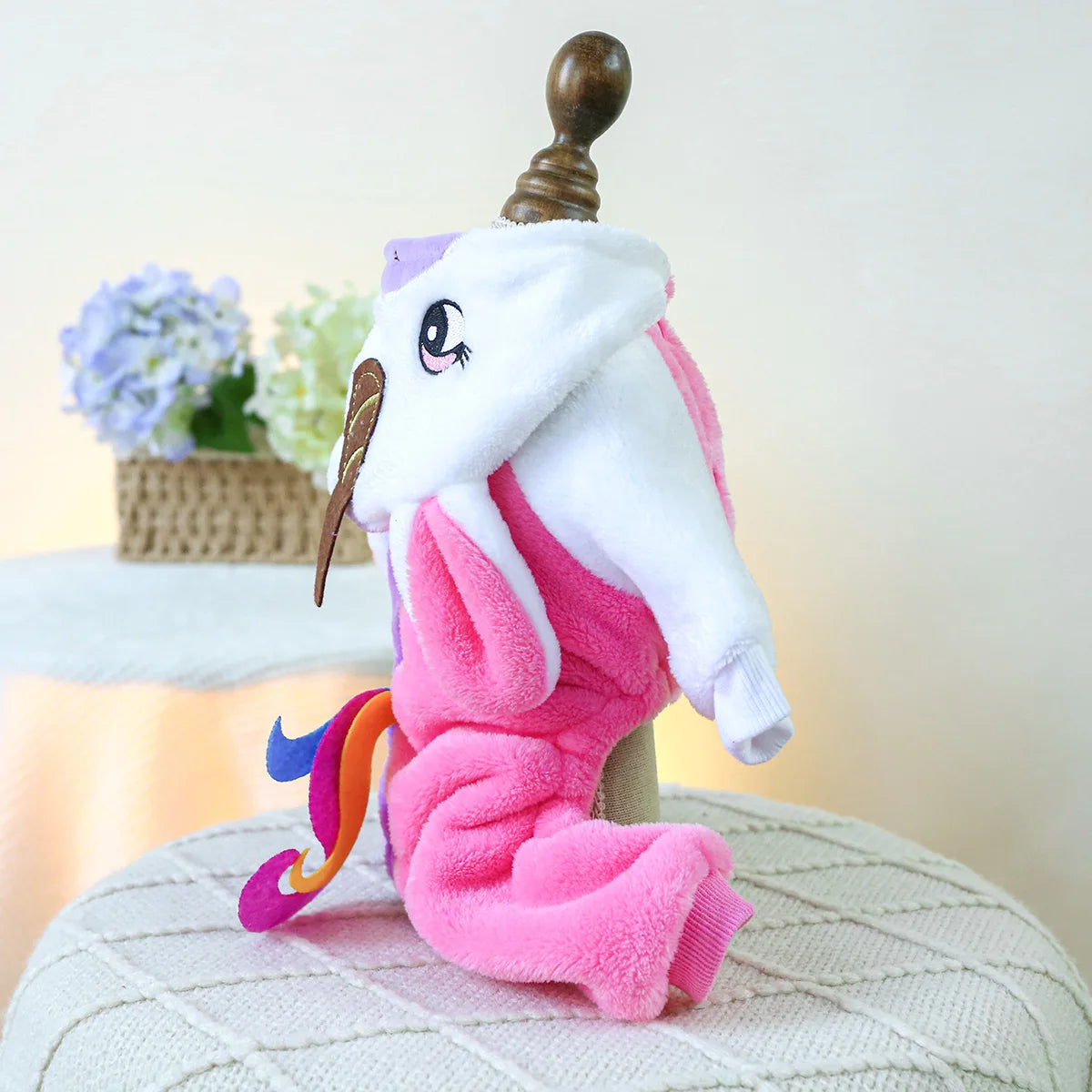 Combinaison Licorne Rose pour Chien – XS à XL