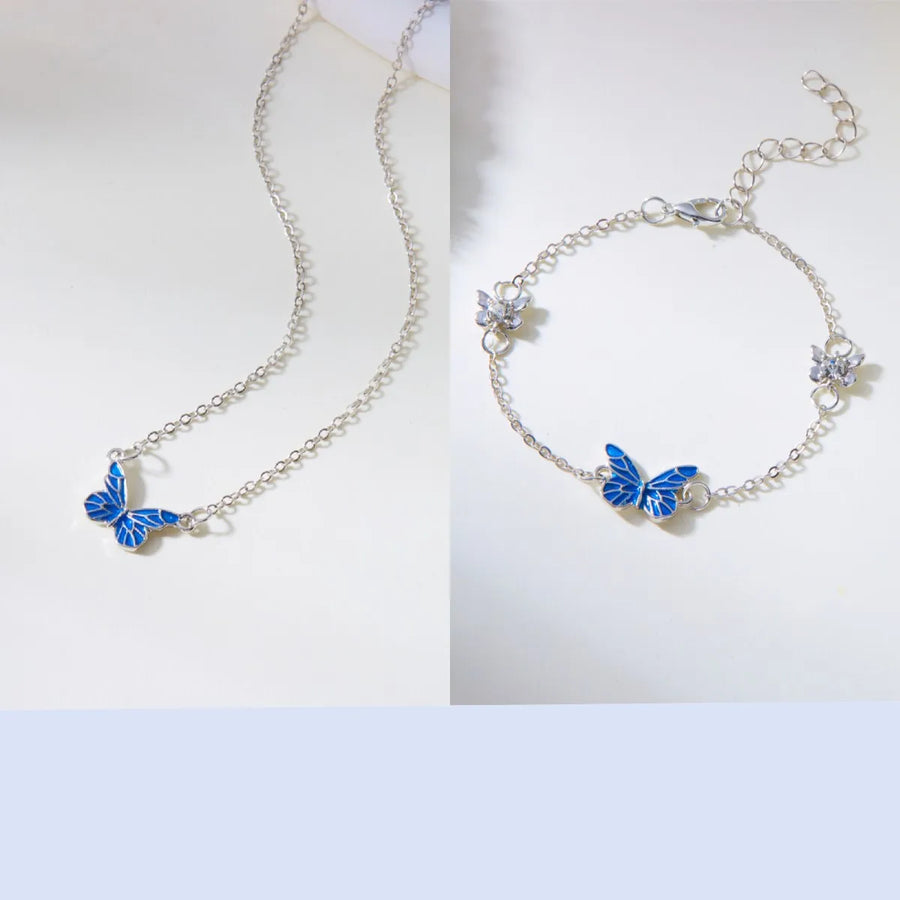 Bijoux Papillon Lumineux – Bracelet ou Collier