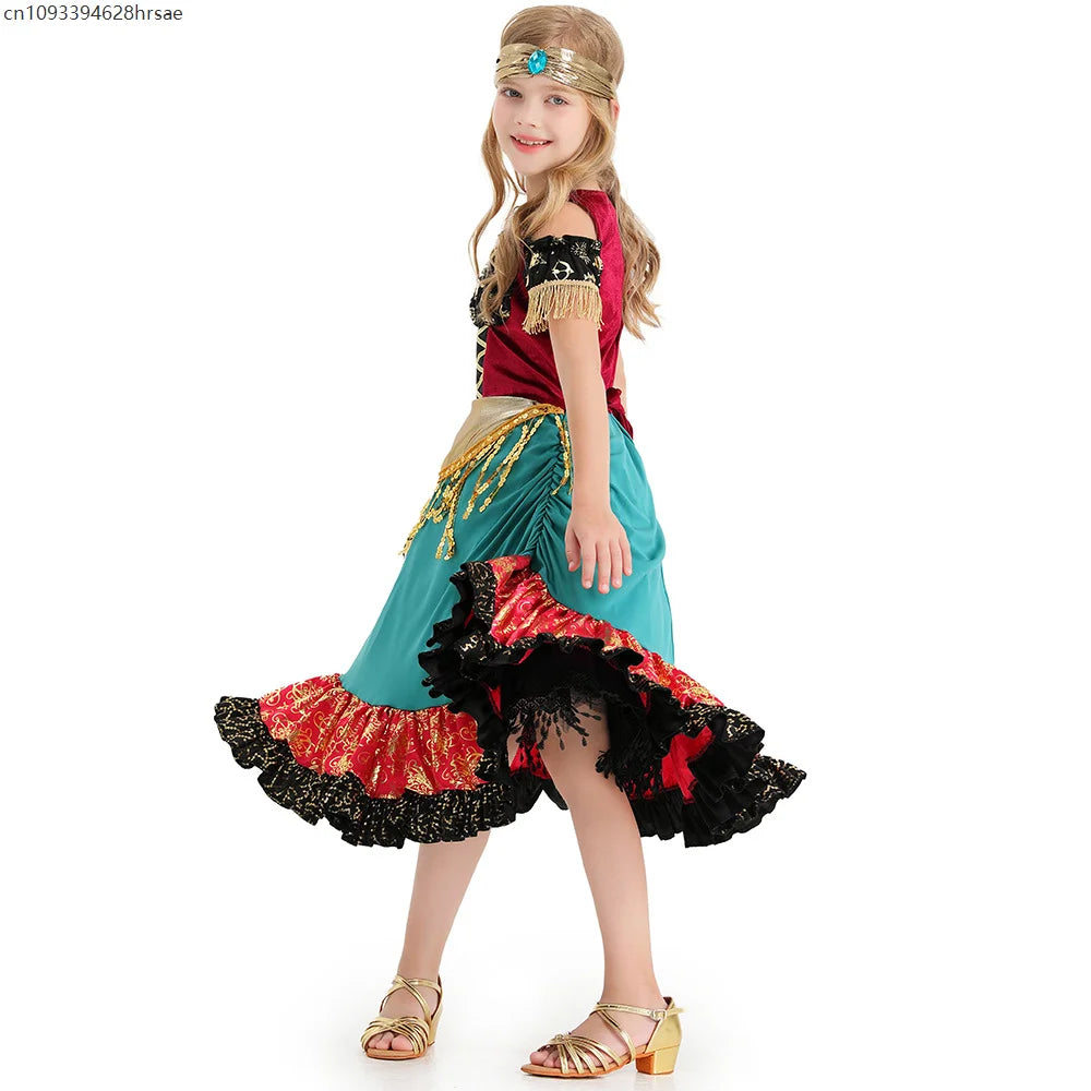 Robe de Flamenco Femme ou Fille – Plusieurs Tailles