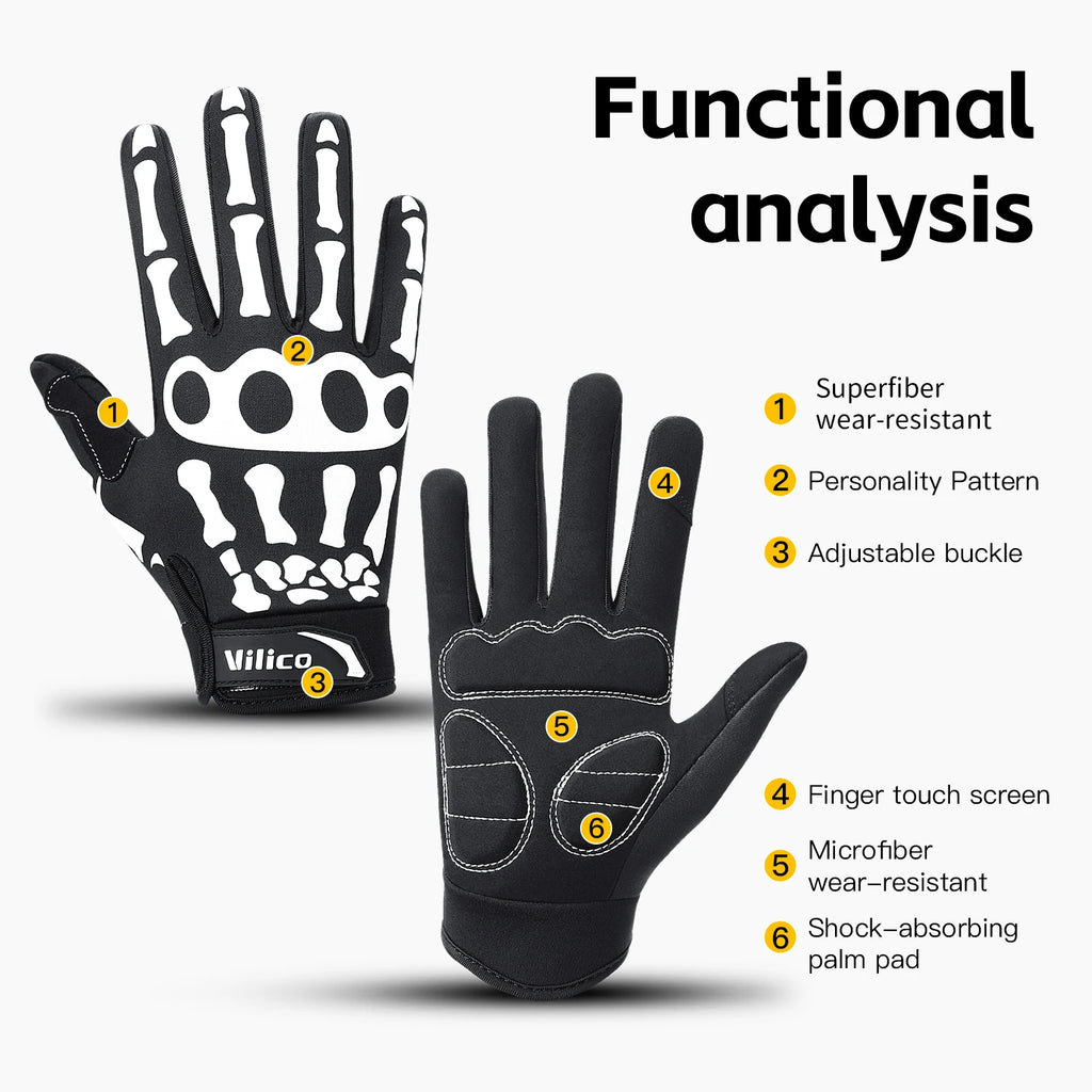 Gants Griffes de Fantôme Squelette – vue 2