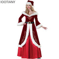 Robe Rouge Mère Noël Sexy – Tenue de Fête