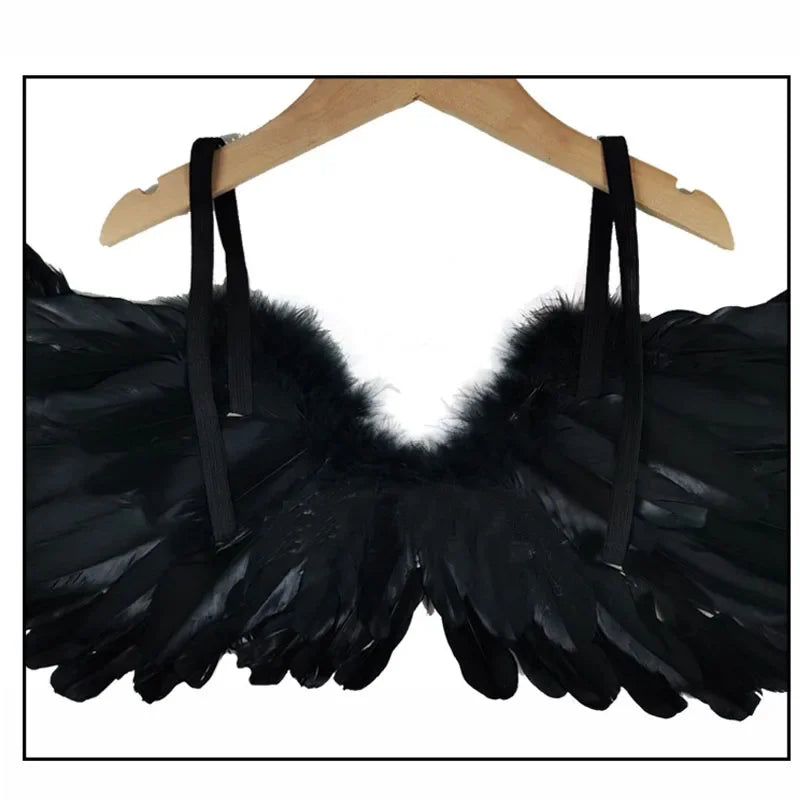 Kit Démon – Coiffe, Ailes Noires et Jupe