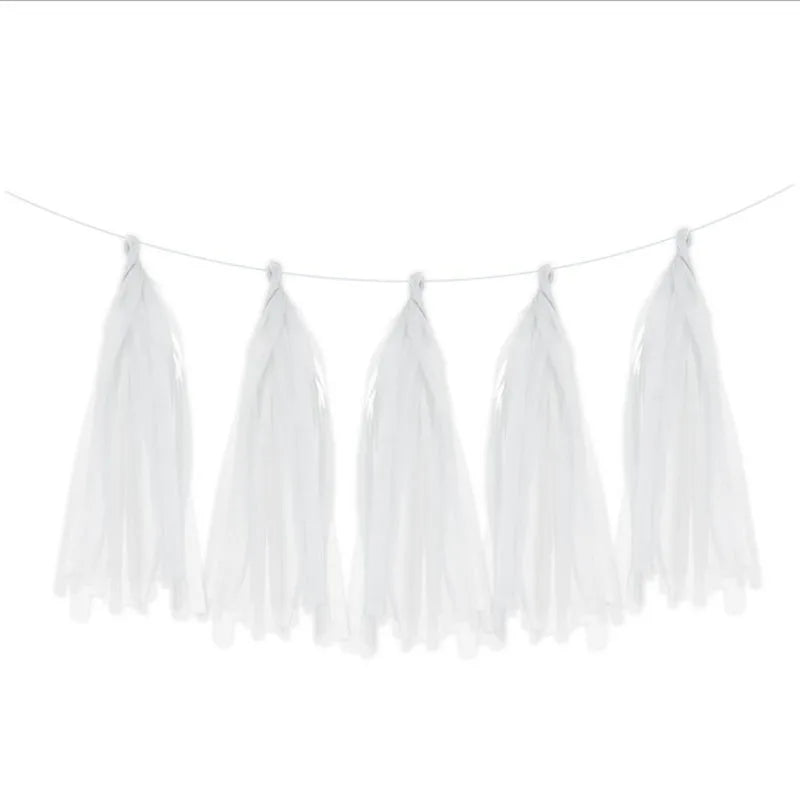 Guirlande de Pompons et Franges pour Anniversaire