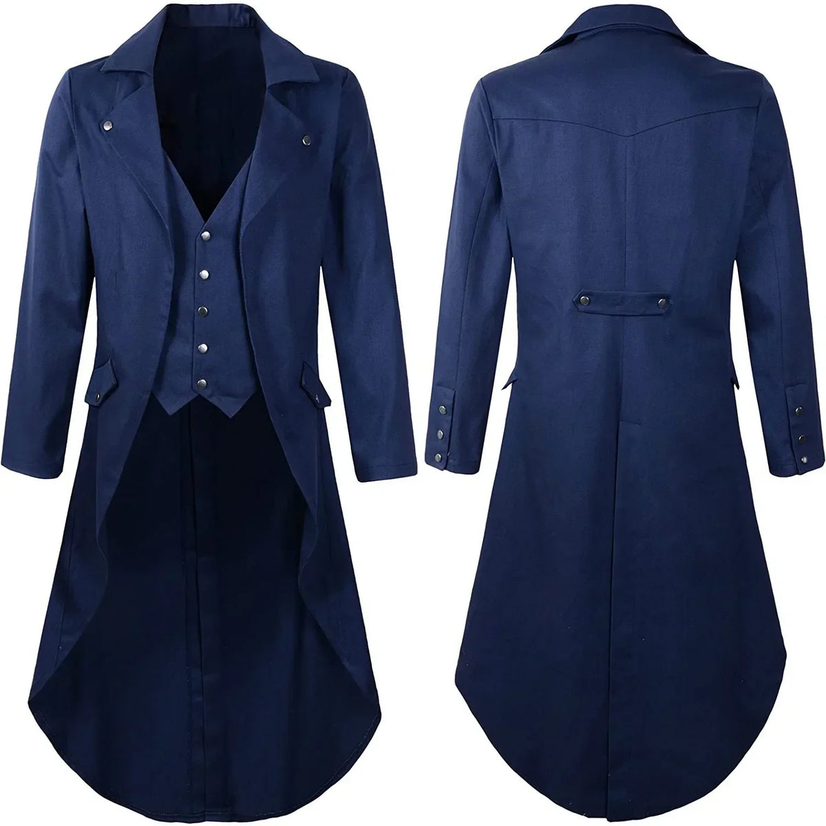 Veste Queue-de-Pie Vampire Steampunk Homme – vue 11