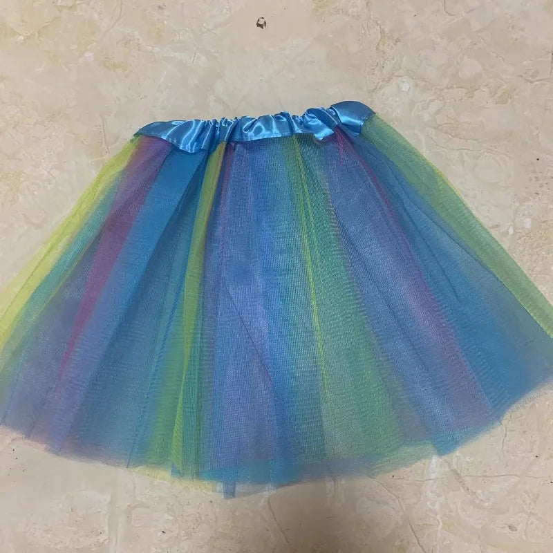 Jupe Tutu Arc-en-Ciel Fille - Danse, Ballet et Fête (2-8 ans)