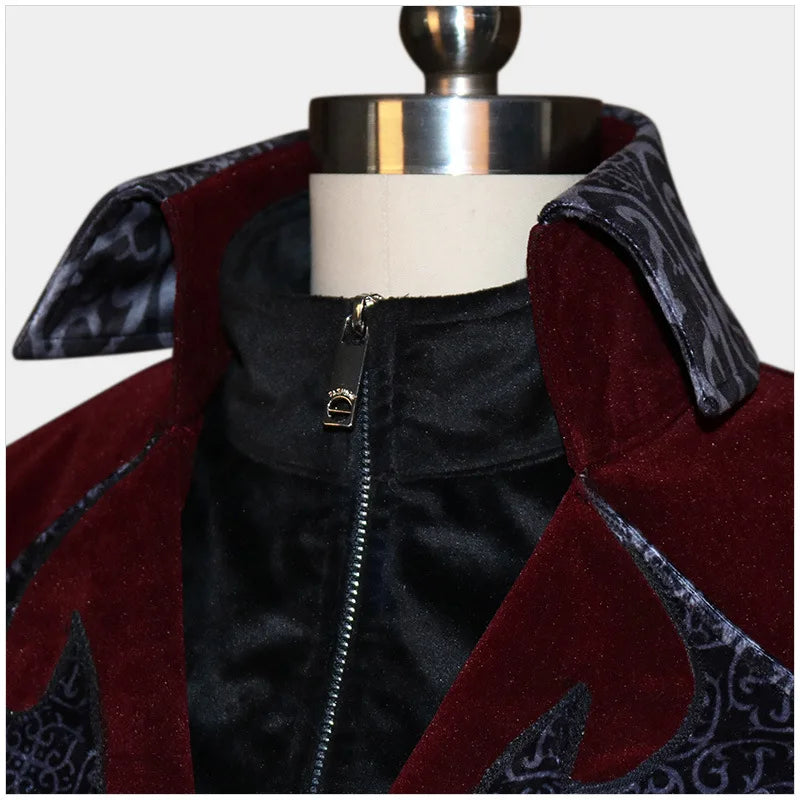 Veste Smoking Steampunk Gothique Homme – vue 3