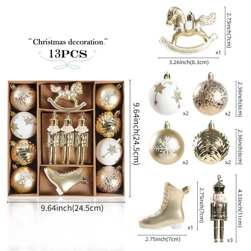 Décorations Sapin de Noël – Quatre Modèles A1 à A4