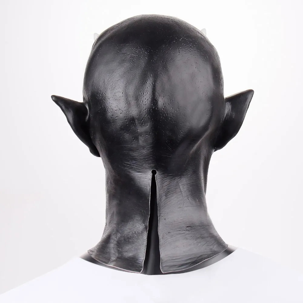 Masque Démon à Cornes en Latex