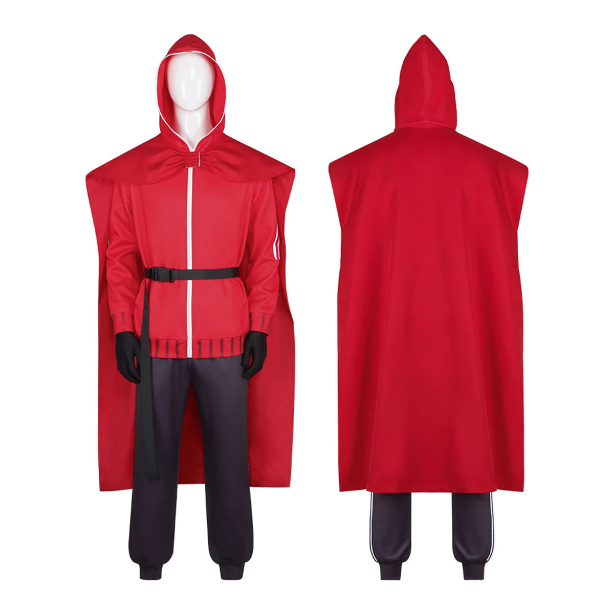 Costume Père Noël Homme – Cape à Capuche, S à 3XL