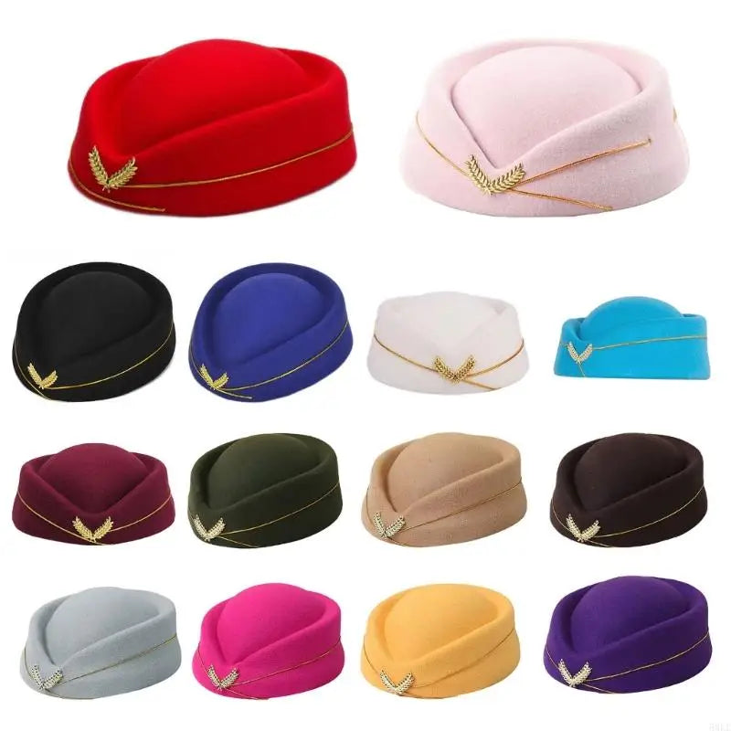 Chapeau d'Hôtesse de l'Air Femme