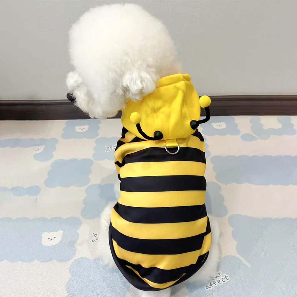 Sweat à Capuche Abeille pour Chien ou Chat – vue 5
