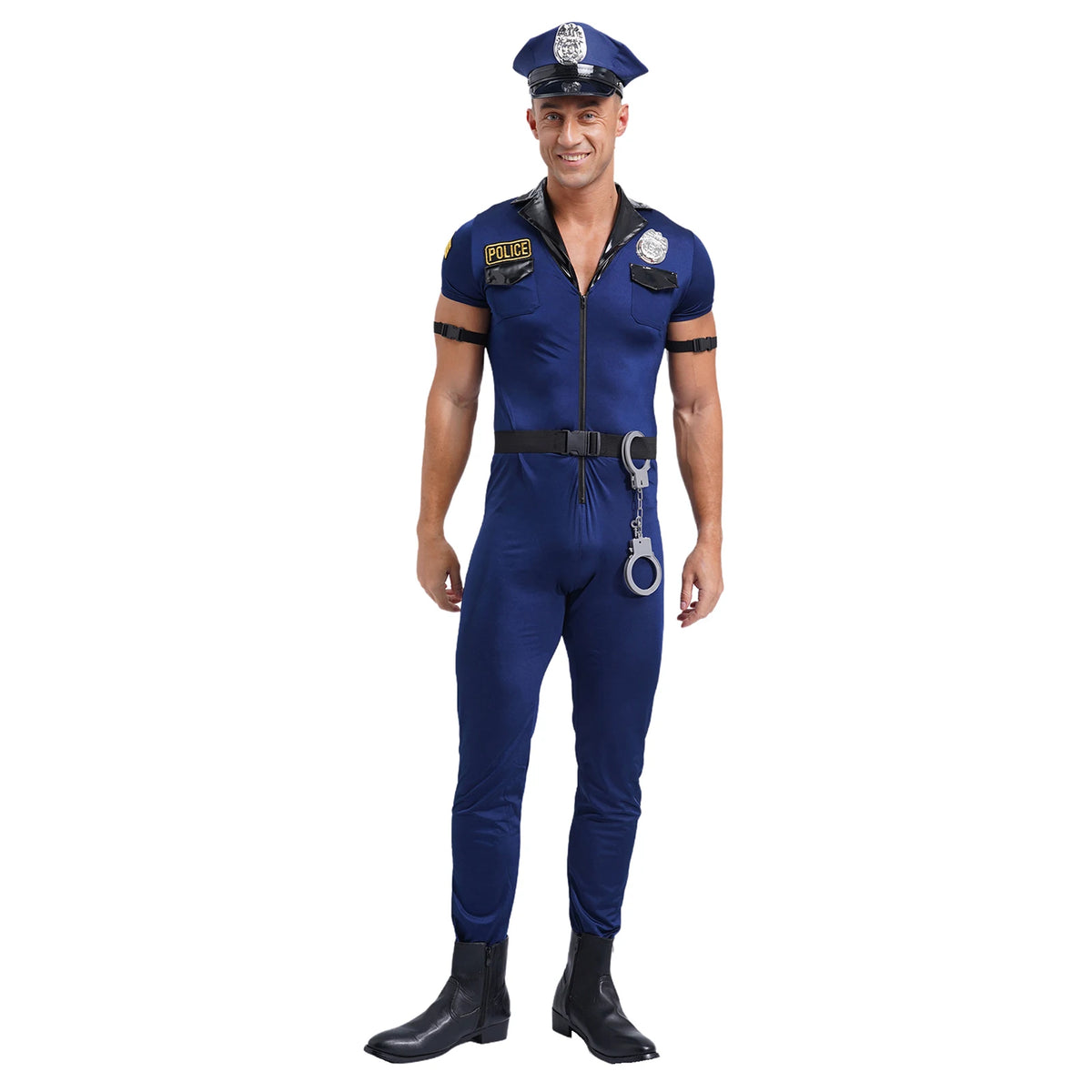 Déguisement Policier Homme 7 Pièces – Tailles M à XXL
