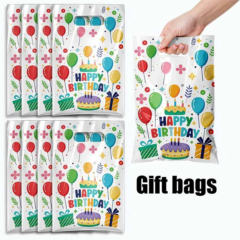 Lot de Sacs Cadeaux Anniversaire Enfant – vue 2