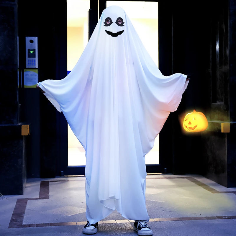 Déguisement Fantôme Blanc à Capuche Adulte