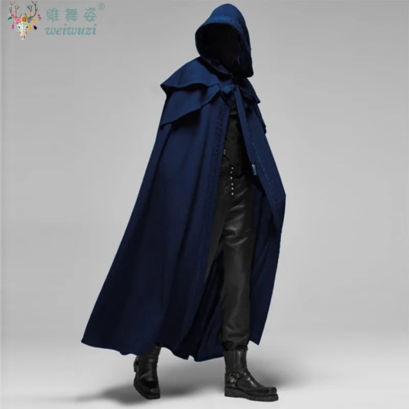 Cape à Capuche Gothique Médiévale Homme – Costume Halloween – vue 2