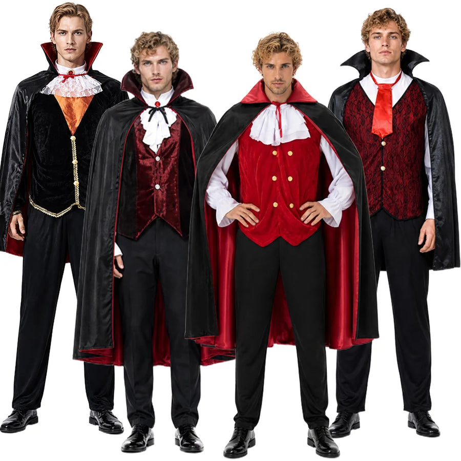 Costume Vampire Gentleman Homme avec Cape
