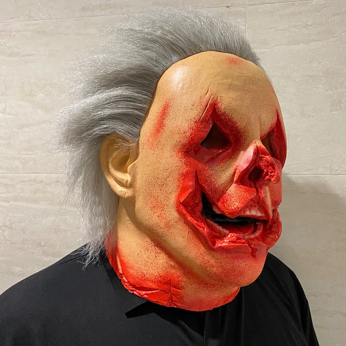 Masque Monstre Réaliste en Latex – vue 3