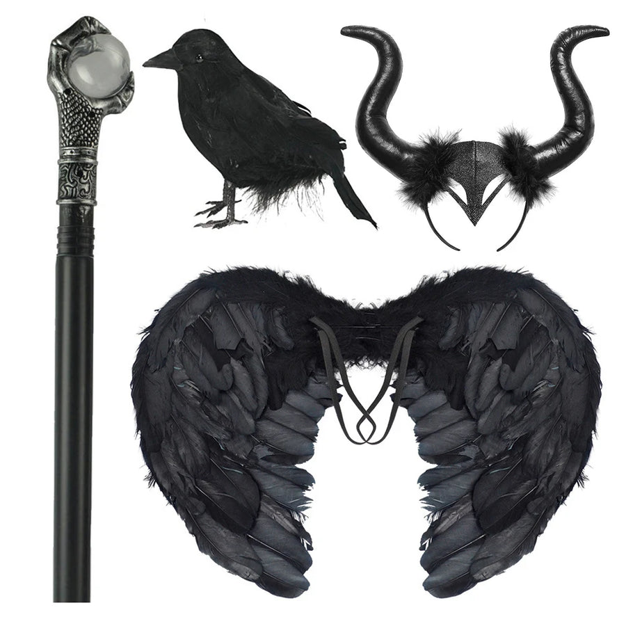 Déguisement Sorcière Gothique Fille – Robe ou Accessoires