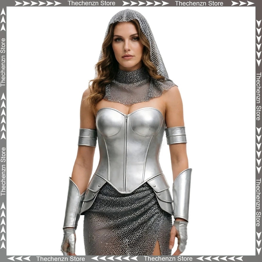 Déguisement Chevalière Médiévale Femme – Fausse Armure