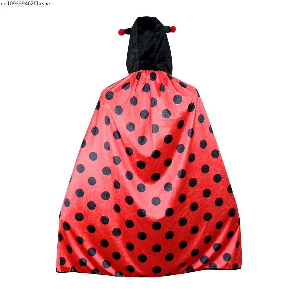 Cape à Capuche Coccinelle Femme