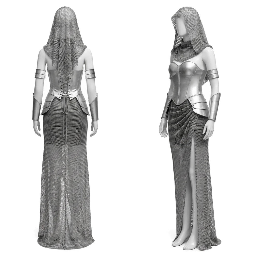 Déguisement Chevalière Médiévale Femme – Fausse Armure – vue 3
