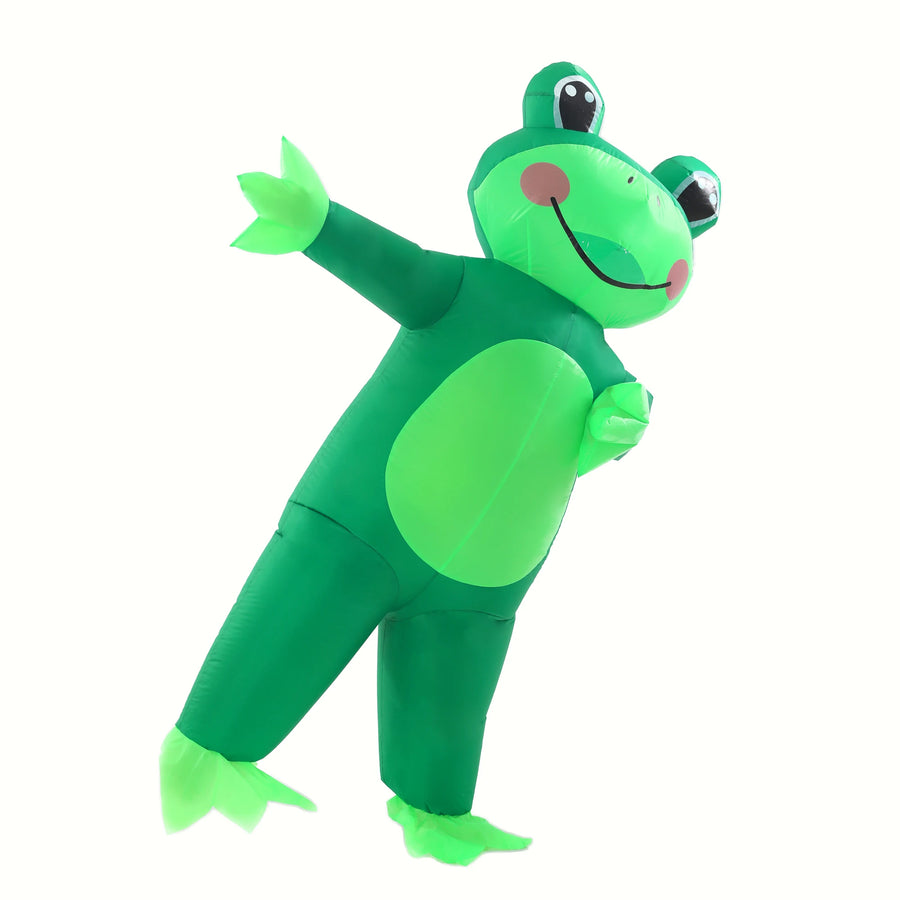 Déguisement Gonflable Grenouille Verte